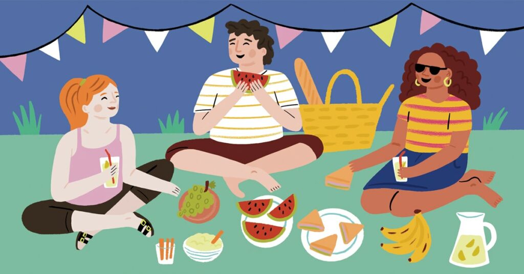 july blog post 1 Simple ADHD Friendly Food Swaps for Summer Picnics Parties image