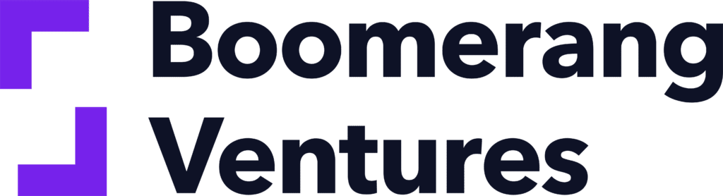 boomerang logo two color image